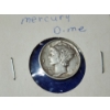 Image 2 : 1945 United States Mercury Dime - 90% Silver 