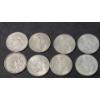 Image 5 : Assorted Years Franklin/Kennedy 90% Silver Half Dollars & Eisenhower Non-Silver Dollars FV: $15.00
