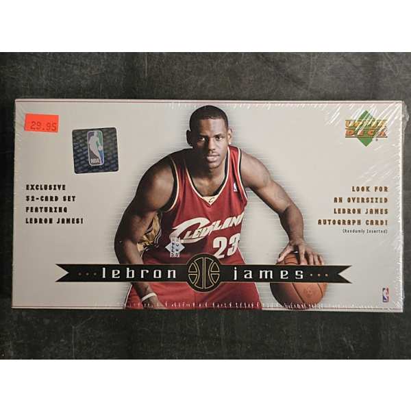 Upper Deck LeBron James 32-Card Boxed Set - Factory Sealed 