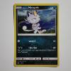 Image 1 : Alolan Meowth SM43 Black Star Promo Holo Rare Pokemon Trading Card