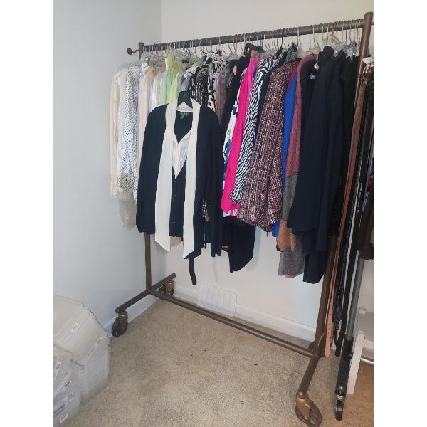 Commercial (Professional) Heavy Duty Clothing Rack (Rollabout) 4th of 5 - This Is The Best Of Group!