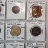 Image 3 : Two Binder Pages of Assorted Tokens/Medals: Bus Tokens, Commemoratives, Sales Tax, & More! 