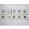 Image 5 : x10 Assorted Years 90% Silver Mercury Dimes FV: $1.00
