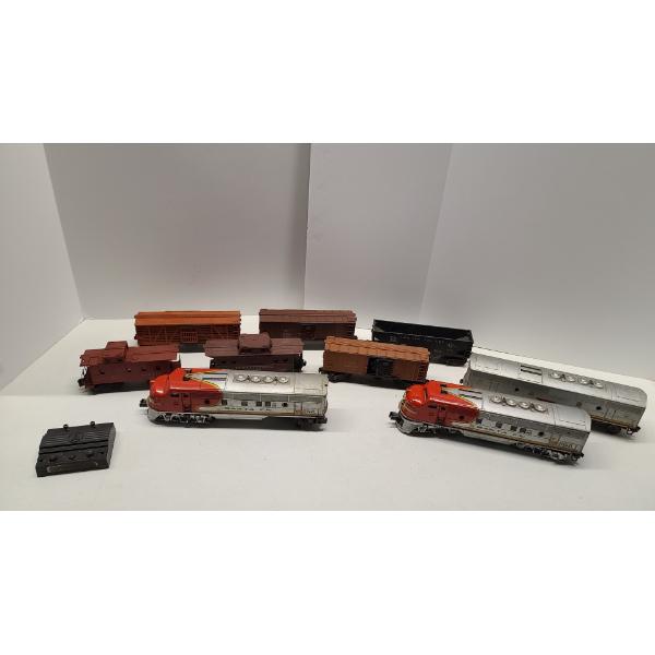 1950's Lionel Train Set With Whistle Controller