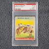 Image 1 : RARE 1933 Indian Chewing Gum #135 Buffalo Hunt Trading Card Graded PSA 3(MK)