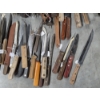 Image 5 : Huge Vintage Knife Collection, Wood Crate, Switches, Old Nails & More 