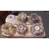 Image 1 : Antique Ornate Ceiling Light Fixture Group Of 6 - See Pics