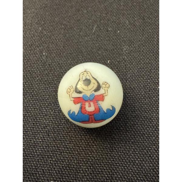 Rare Vintage Underdog Cartoon Advertising Marble - Incredible Mint Condition Licensed Marble