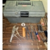 Image 2 : Assorted Hand Tools with Rubbermaid Tool Box