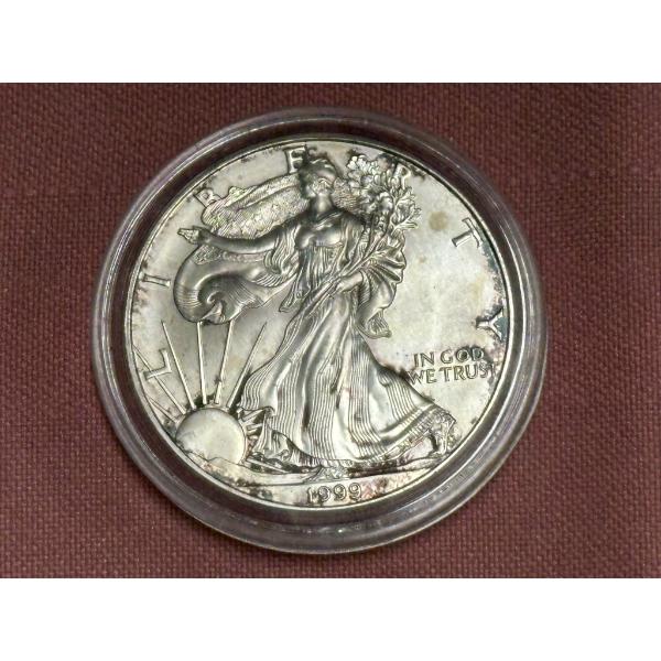 1999 American Silver Eagle - 1Toz .999 Silver
