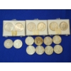 Image 8 : x2 Franklin Silver Half Dollars / x11 90% Silver Kennedy / x3 40% Silver Kennedy FV: $8.00