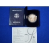 Image 1 : 2004-W Silver American Eagle Proof $1 - 1 Troy oz .999 Fine Silver w/ Box & CoA