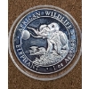 Image 1 : 2016 Somalia 100 Shillings African Wildlife 1 Oz 9999 Silver Elephant Coin