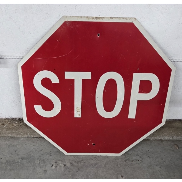 Metal DOT Grade 30''x30'' Stop Sign 