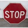 Image 1 : Metal DOT Grade 30''x30'' Stop Sign 