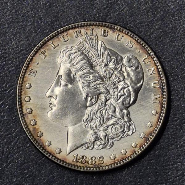 1882 P Morgan Silver Dollar - High Grade - See Pictures