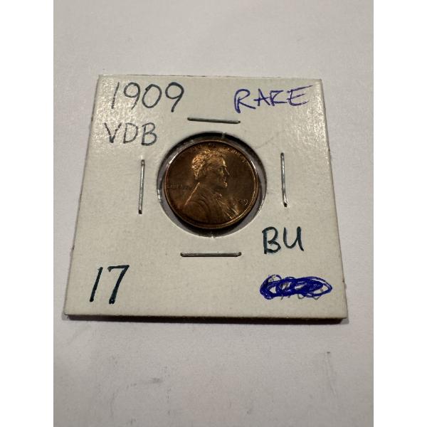 RARE 1909 VDB United States Cent - Incredible Coin - Higher Grade - Great Opportunity