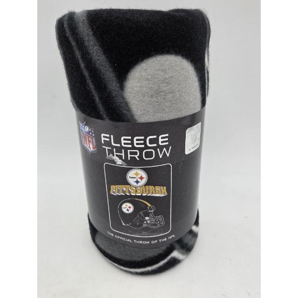 Cozy Brand New Pittsburg Steelers 50''x60'' Fleece Throw Blanket