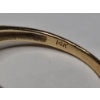 Image 15 : (2) Women's 14K Yellow Gold Channel Set Diamond Bypass Rings - Size 9 - Weight: 7.2g