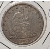 Image 1 : 1875-P U.S Seated Liberty 90% Silver Half Dollar 