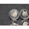 Image 7 : 2000 Canada Half Dollar Birds of Prey Proof Silver 4 Coin Set
