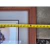 Image 6 : Vintage Wood Framed Fredrick Remington Print "A Sun Fisher" *Glass is Cracked as Shown*