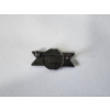 Image 2 : Vintage WWII "E" Sterling Silver Pin TW: 2.4g