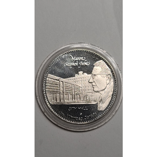 1977 "Jubalee" Red River Trade Dollar Token from Winnipeg, Manitoba, Canada