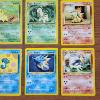 Image 2 : Six Assorted Vintage 1st Edition Pokemon Trading Cards 