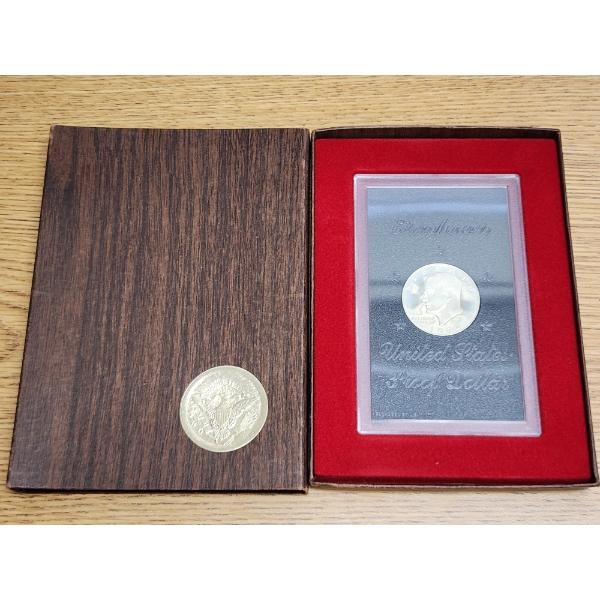 40% Silver 1974-S Eisenhower Proof Dollar 