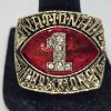 Image 1 : 1985 Oklahoma Sooners Dixon National Championship Ring- Replica - Size 12