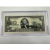Image 1 : 2003 United States Jefferson RHODE ISLAND $2.00 Bill In Hard Case Holder - Mint Condition - RARE