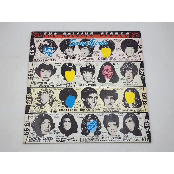Vintage The Rolling Stones "Some Girls" 12" Vinyl Record