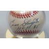 Image 2 : Enos Slaughter Autographed Rawlings Baseball In Display Stand