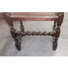 Image 7 : Important Antique Intricately Worked Tall Cane Seat & Backed Wooden Arm Chair 1st of 2 Offered 