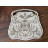 Image 7 : Lot of Vintage Grocery Stamps, Beaded Handbag Purse & Metal Portraits