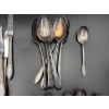 Image 4 : Large Lot of Silverplated Flatware Weighing in Total 4.4 Pounds 