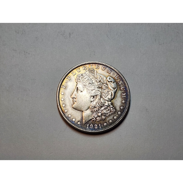 1921 Morgan Silver Dollar - Beautiful Coin with Nice Toning! 