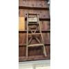 Image 1 : PICKUP IN CANTON -  4 FT WOOD STEP LADDER - USED - SEE PICS