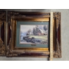 Image 6 : *Pick Up At Mantua Home-No Shipping Available* Beautiful Framed Art Group Including Two Excellent 