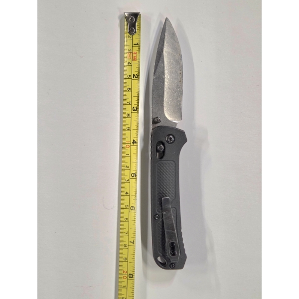 Black Ozark Trail 3.25'' Folding Slide Lock Knife 