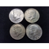 Image 2 : Four 40% Silver Kennedy Half Dollars - $2 Face Value