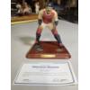 Image 1 : Limited Edition, Excellent Condition Danbury Mint Thurman Munson 6.5'' x 7'' All Star Figure On Wood