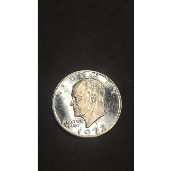 1972-S 40% Silver Eisenhower Dollar