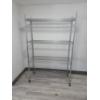 Image 1 : Pick Up Off Site- 115 Ely St. Alliance Oh. Like New 4 Shelf Wire Wheeled Storage Rack