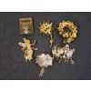 Image 5 : Lot of 6 Beautiful Assorted Gold-Tone Brooches