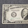 Image 2 : 1934-C United States Federal Reserve Bank of Chicago $10 Note in Great Condition! 