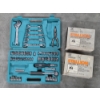 Image 1 : Nice Allied 100 Piece Tool Set In Hard Case And 2 New Sets Of Erecto Pat Sawhorse Brackets