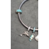 Image 8 : Sterling Silver Charm Bracelet With Sterling Charms - Total Weight: 27.2g