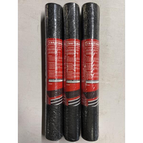 Set of 3 - Craftsman 26" Embossed Rolling Cabinet Top Mat - Brand New
